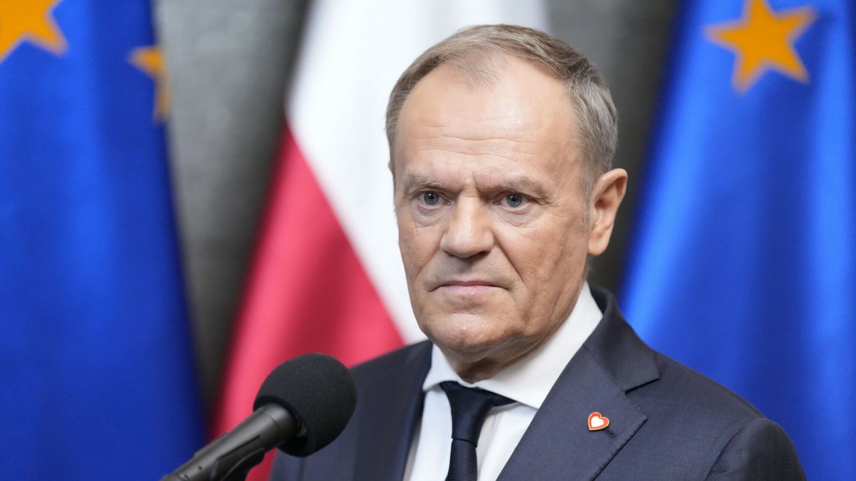 O?wiadczenie premiera Donalda Tuska
17.02.2025 Warszawa Oswiadczenie premiera Donalda Tuska fot. Marysia Zawada/REPORTER N/z Donald Tusk
Marysia Zawada/REPORTER