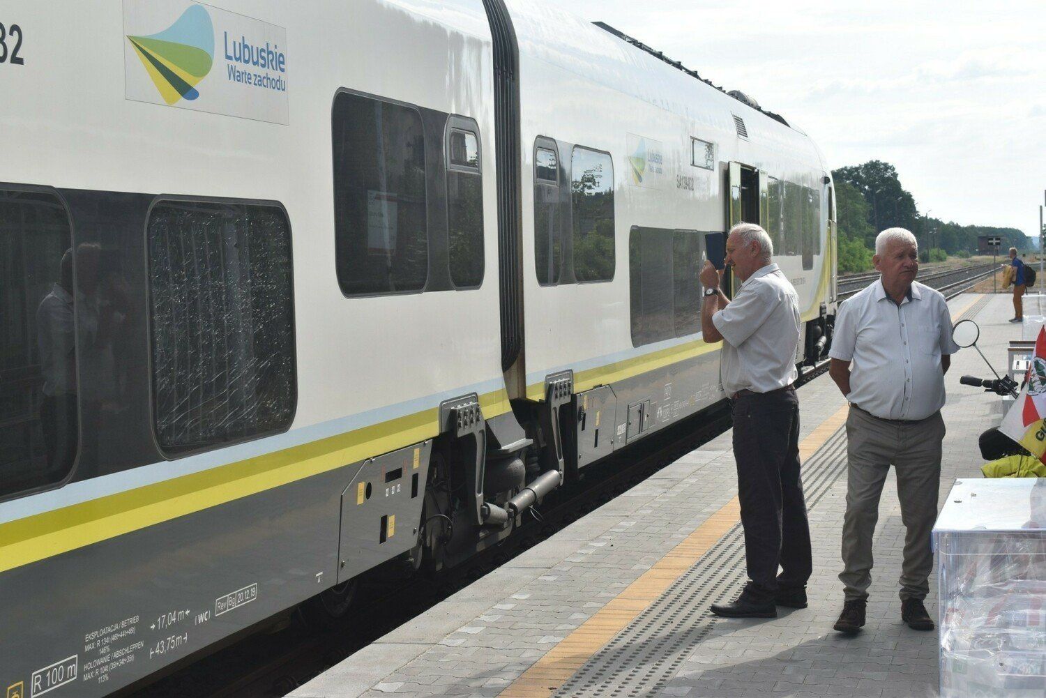 Pociąg z Zielonej Góry do Gubina