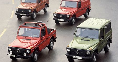 30 lat Mercedesa Geländewagen'a