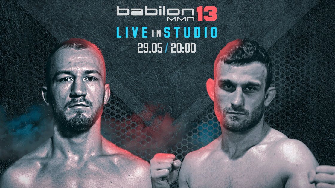 Materiały prasowe / Babilon MMA / Mariusz Mazur vs Sebastian Rajewski - Babilon MMA 13