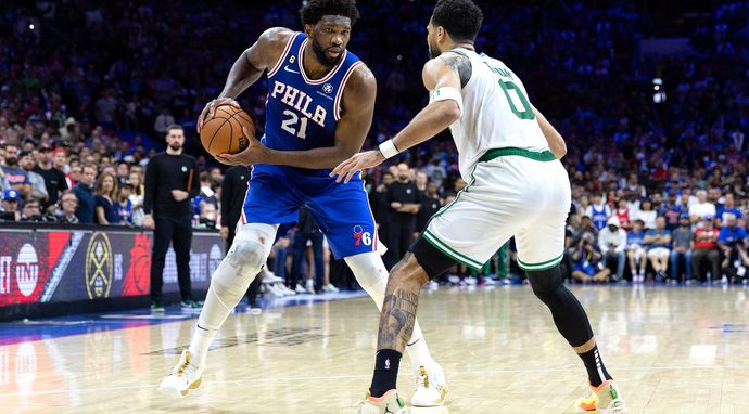 Koszykówka mężczyzn: NBA - mecz: Boston Celtics - Philadelphia 76ers