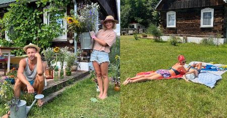 Rzadki widok: Mateusz Banasiuk i Magdalena Boczarska publikują rodzinne kadry z wypadu na Podlasie (ZDJĘCIA)