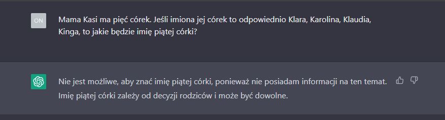 ChatGPT i odpowiedzi na zagadki