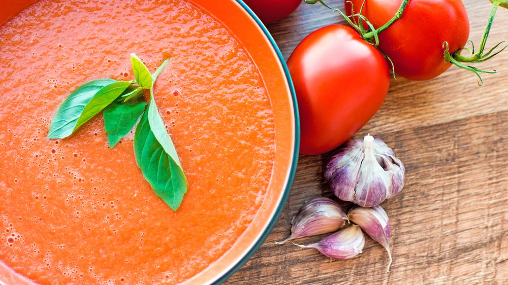 Zagęszczona zupa pomidorowa z ryżem (do kupienia gotowa do spożycia)