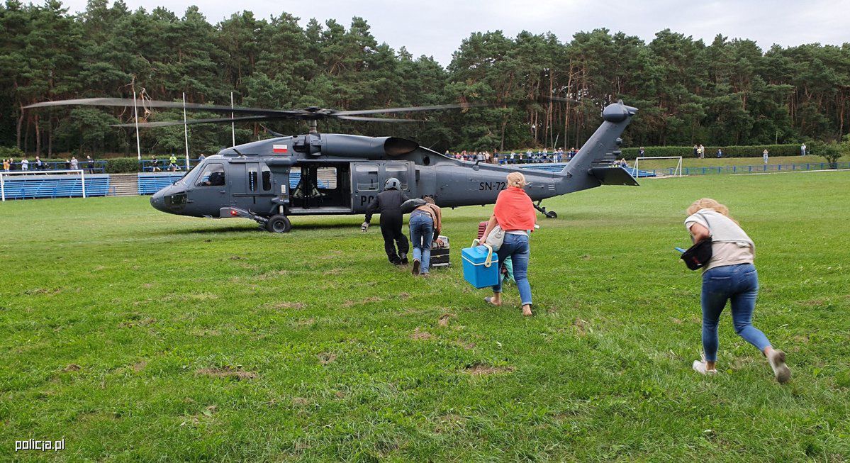 Wrocław. Black Hawk w akcji. Liczyła się każda minuta