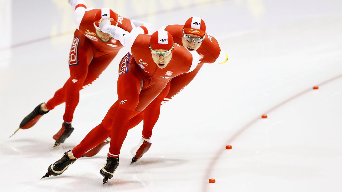 Getty Images / Dean Mouhtaropoulos / Staff / Na zdjęciu: polscy panczeniści