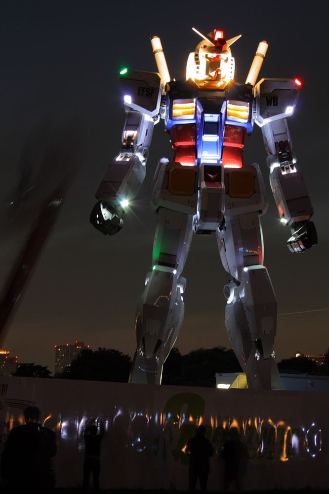 Gundam w środowisku naturalnym - tylko w Japonii
