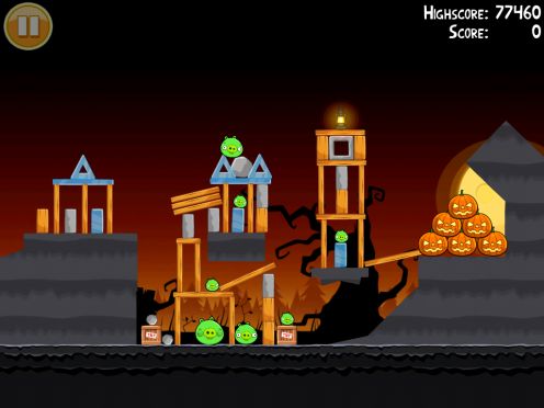 iTest: Angry Birds Halloween HD 4
