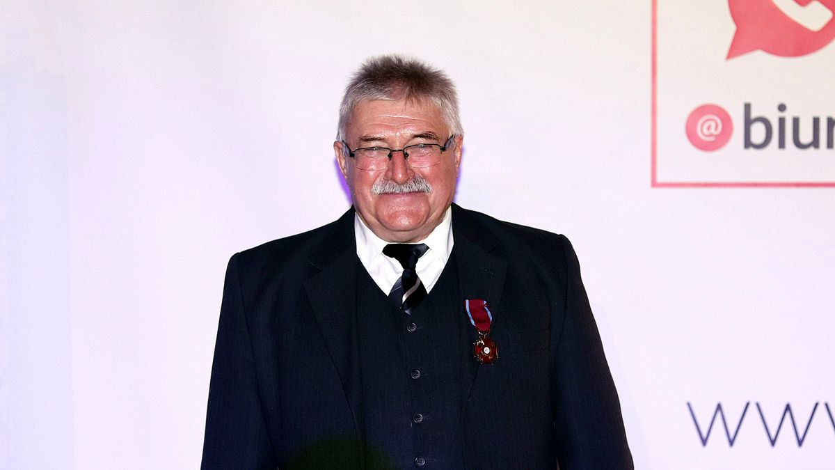 Marian Piaskowski ze Złotym Krzyżem Zasługi