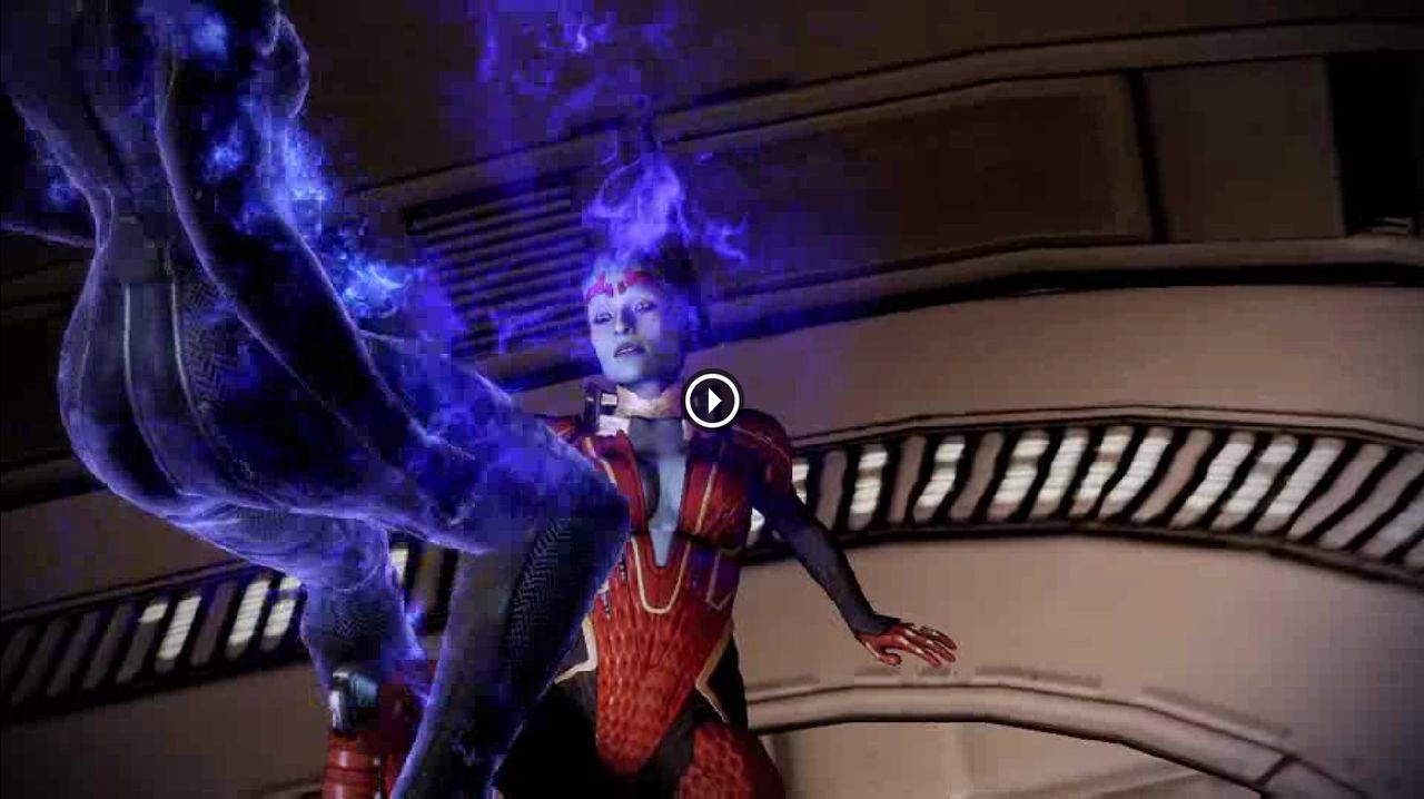 Samara - seksowna asari z Mass Effect 2