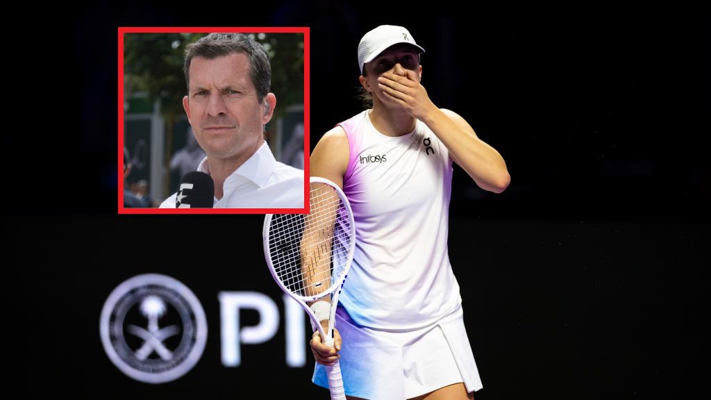 Getty Images / Jean Catuffe / Robert Prange / Na zdjęciu: Iga Świątek i Tim Henman