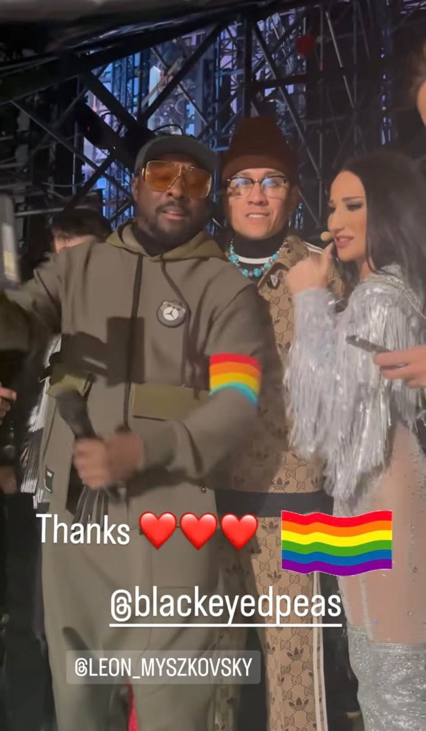 Justyna Steczkowska i Black Eyed Peas
