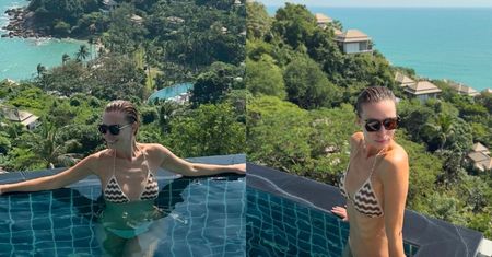 Izabela Janachowska wspomina, jak w Tajlandii prężyła się w bikini. Fani krótko: "Ciało BOGINI"