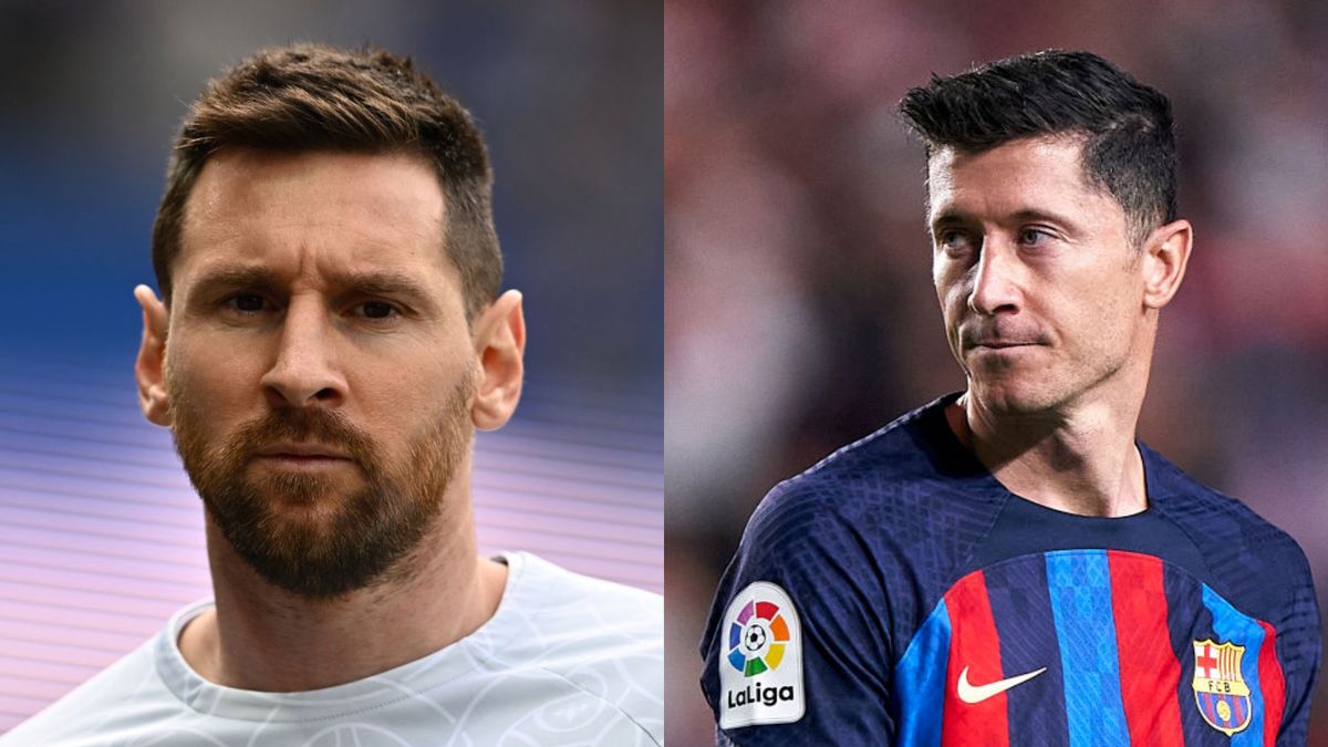 Lionel Messi i Robert Lewandowski