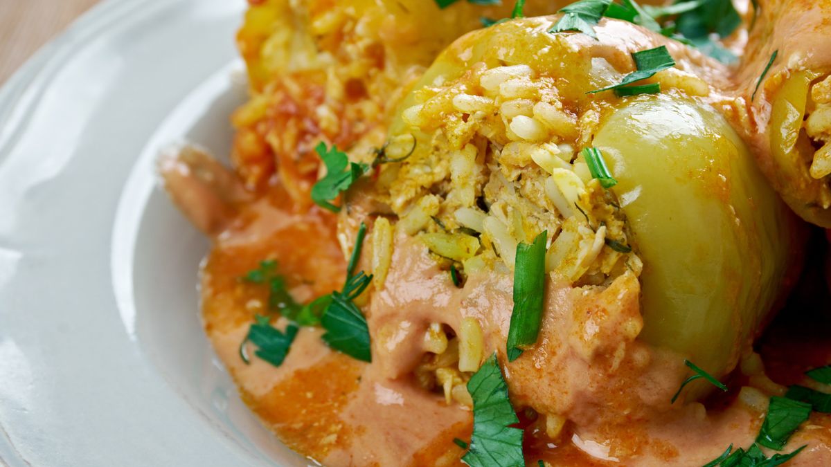 Punjena paprika to chorwacki pomysł na  warzywa faszerowane