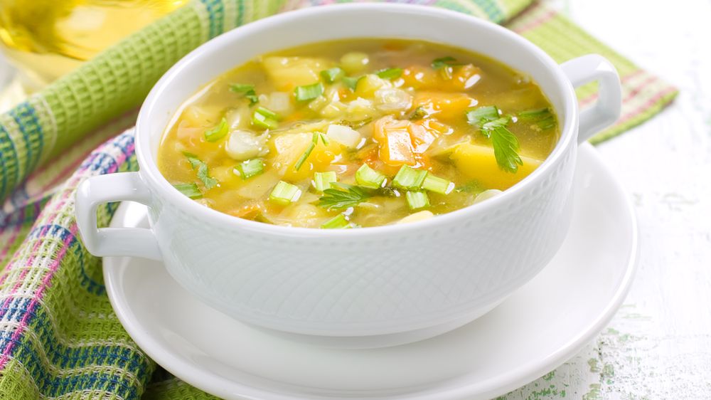 Zagęszczona zupa warzywna (do kupienia gotowa do spożycia)