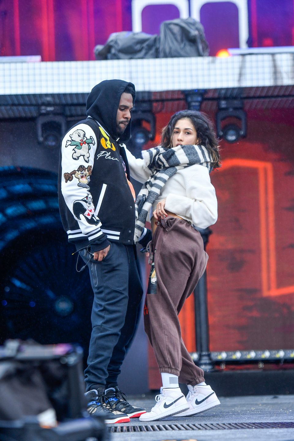 Jason Derulo na próbie do występy na Sylwestrze Marzeń z Dwójką | fot. AKPA
