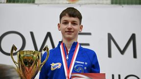 Zdobył cztery medale w mistrzostwach Polski