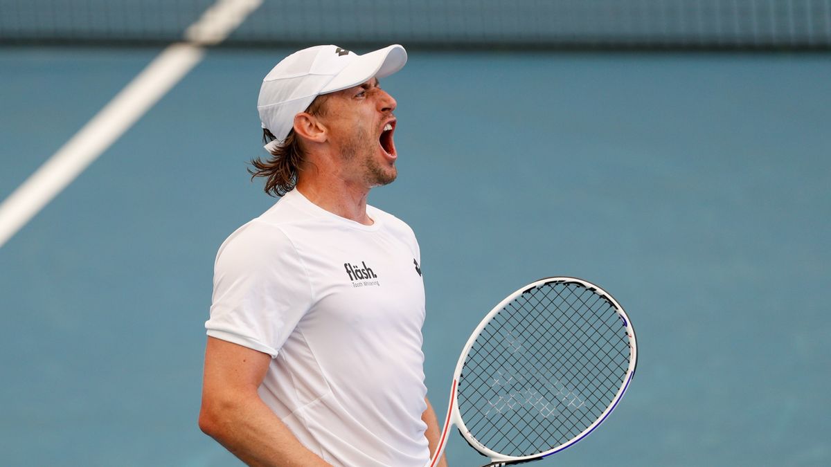 PAP/EPA / Matt Turner / Na zdjęciu: John Millman