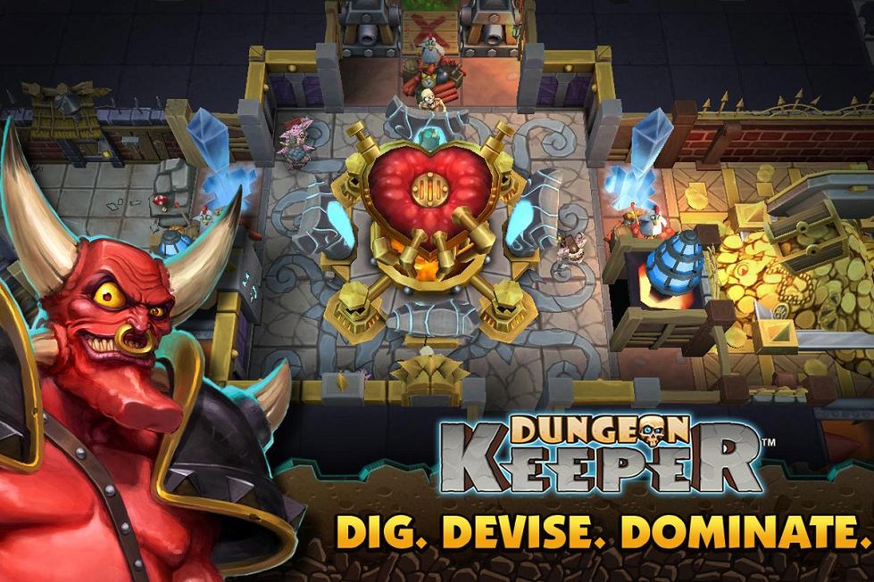 EA oficjalnie już wypuszcza darmowego Dungeon Keepera na urządzenia przenośne