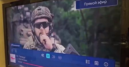 Przerwali antenę w telewizji na Krymie. Rosjanie zobaczyli to wideo