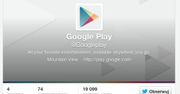 Google Play na Twitterze