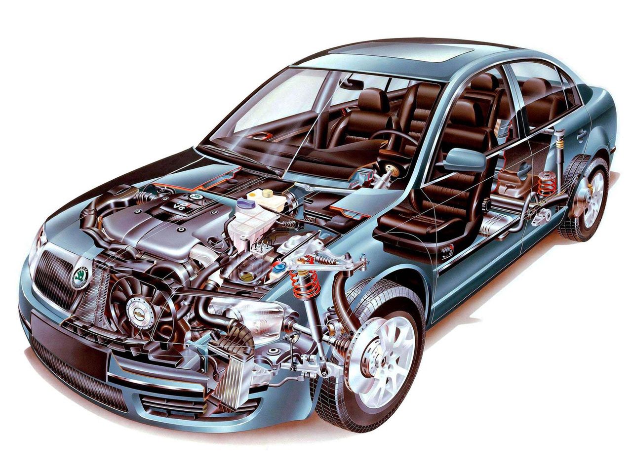 Škoda Superb to ostatni model, w jakim oferowano jednostkę 2.5 TDI