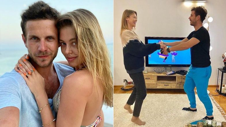 Joanna Opozda i Antek Królikowski 