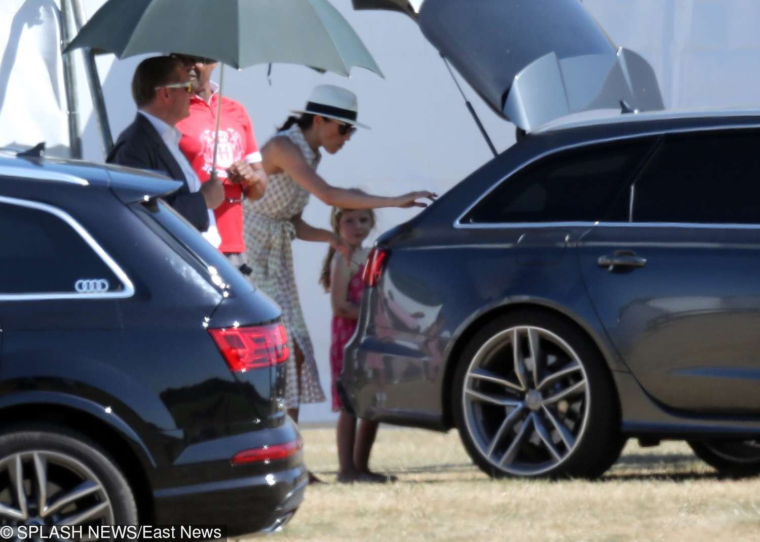 Meghan Markle na meczu polo