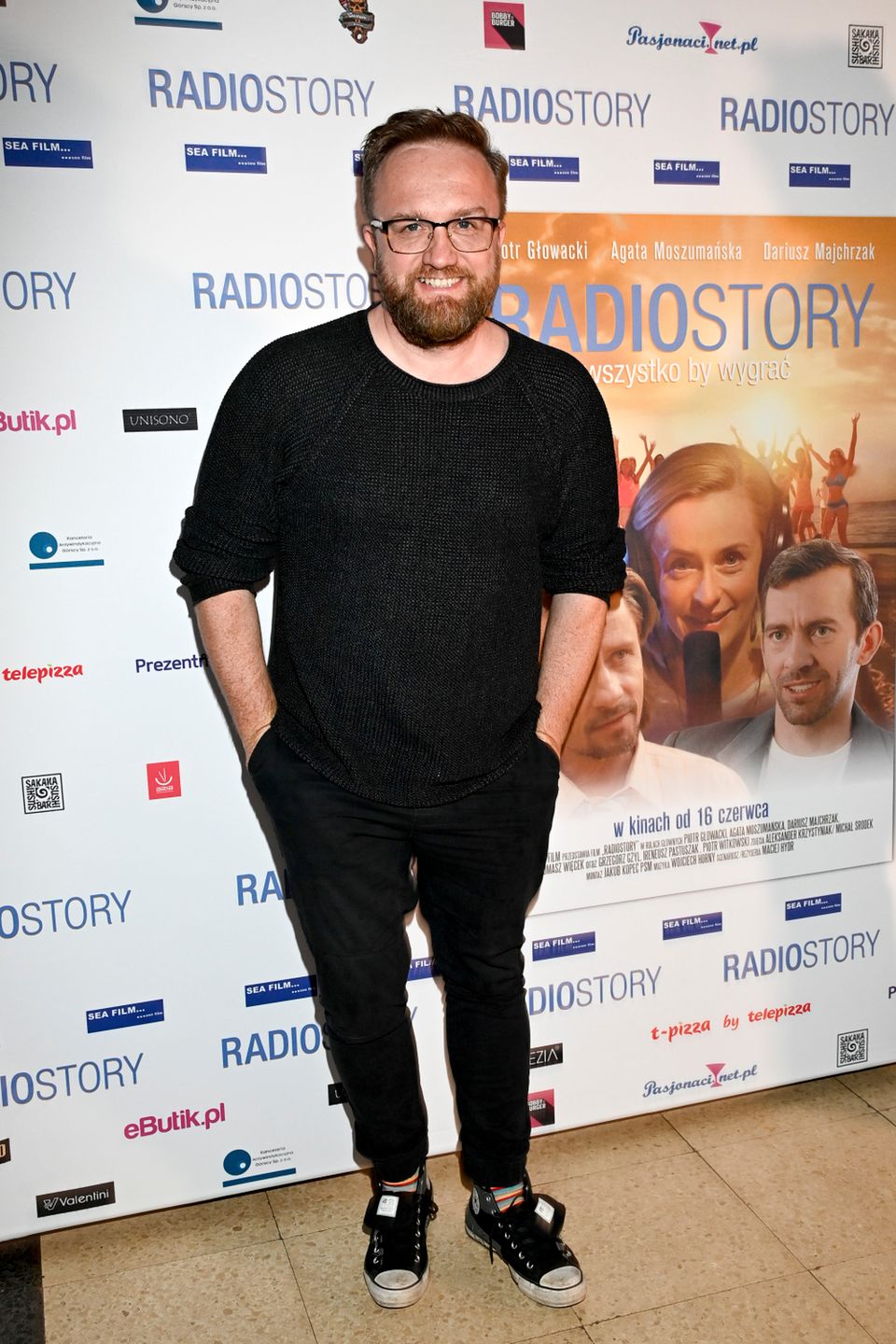 Bartłomiej Kasprzykowski, Premiera filmu Radiostory (fot. AKPA)
