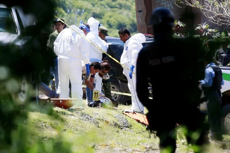 Brutalne morderstwo w centrum Meksyku