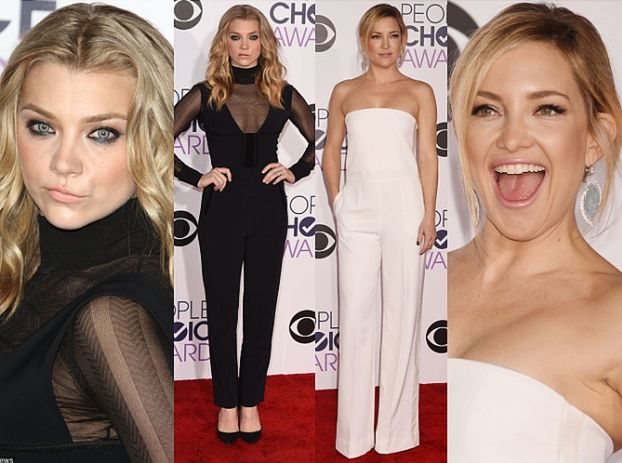 Kombinezony na "People's Choice Awards": Kate Hudson czy Natalie Dormer? (ZDJĘCIA)