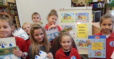 Konkurs pięknego czytania w SP 1