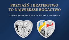 Przyjaźń i braterstwo to największe bogactwo – wyjątkowy zestaw monet kolekcjonerskich NBP i NBU