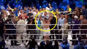 Szalone sceny w ringu. Tak Usyk fetował wygraną [WIDEO]