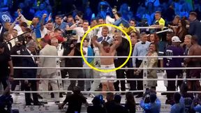 Szalone sceny w ringu. Tak Usyk fetował wygraną [WIDEO]