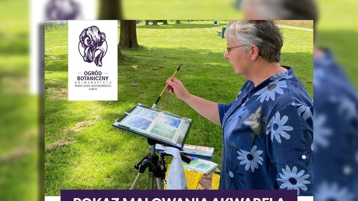 Pokaz malowania akwarelą
