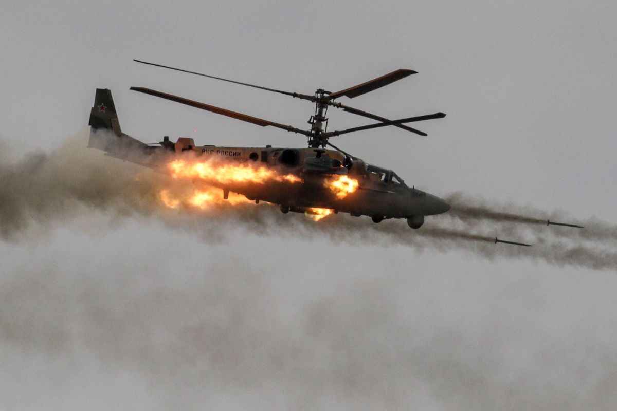 Rosyjski śmigłowiec Ka-52 Aligator kosztuje ok. 16 mln dolarów (zdj. ilustracyjne)