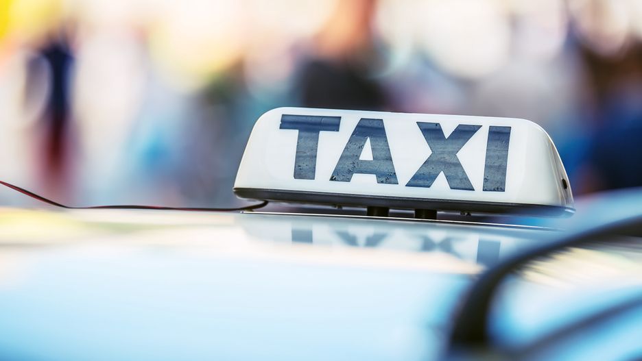 Taksówka/ ilustracja