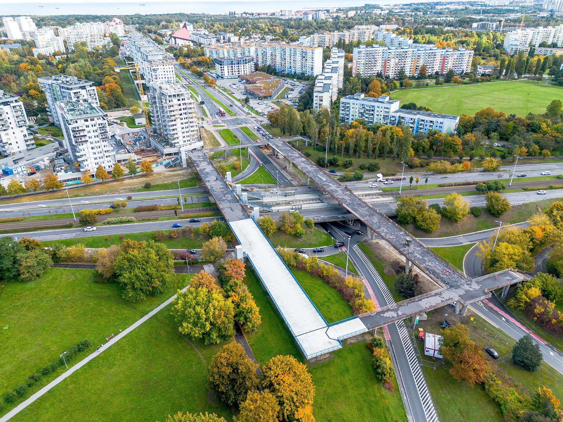 Rusza rozbiórka kładki na Zaspie