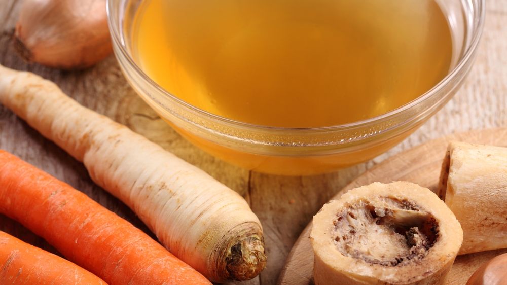 Rosół wołowy lub bulion w proszku