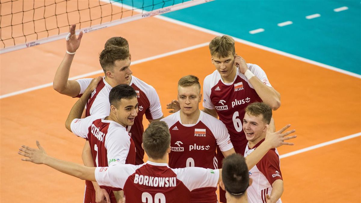 Materiały prasowe / CEV / Na zdjęciu:  Reprezentacja Polski U-20