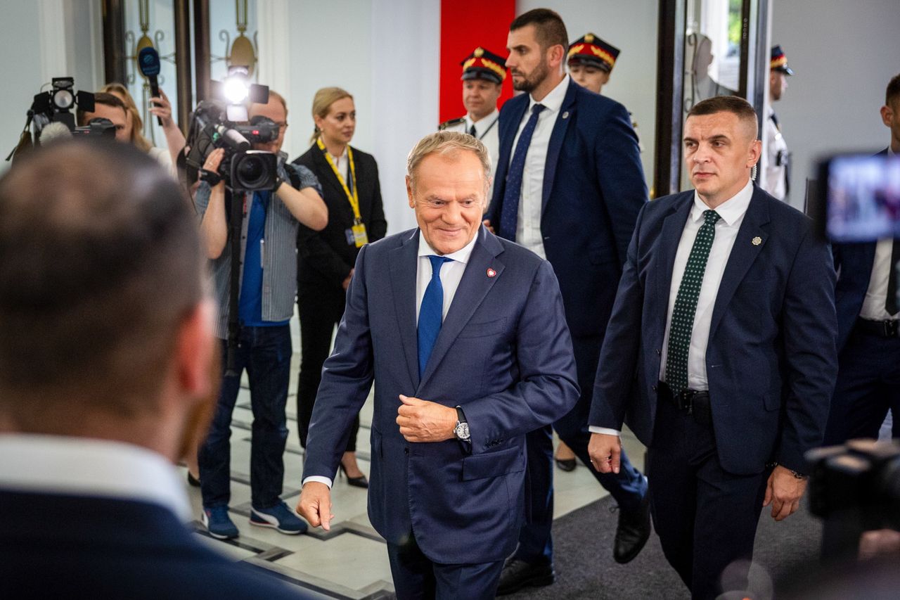 Wotum zaufania dla rządu Tuska. Sejm zagłosował