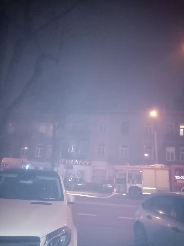 pożar mieszkania kamienica zamojska lublin