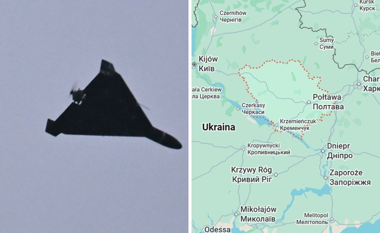 Rosyjski atak na Zaporoże i obwód połtawski: trzy ofiary i wiele rannych