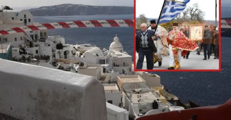 Santorini: Procesja w intencji zakończenia trzęsień ziemi