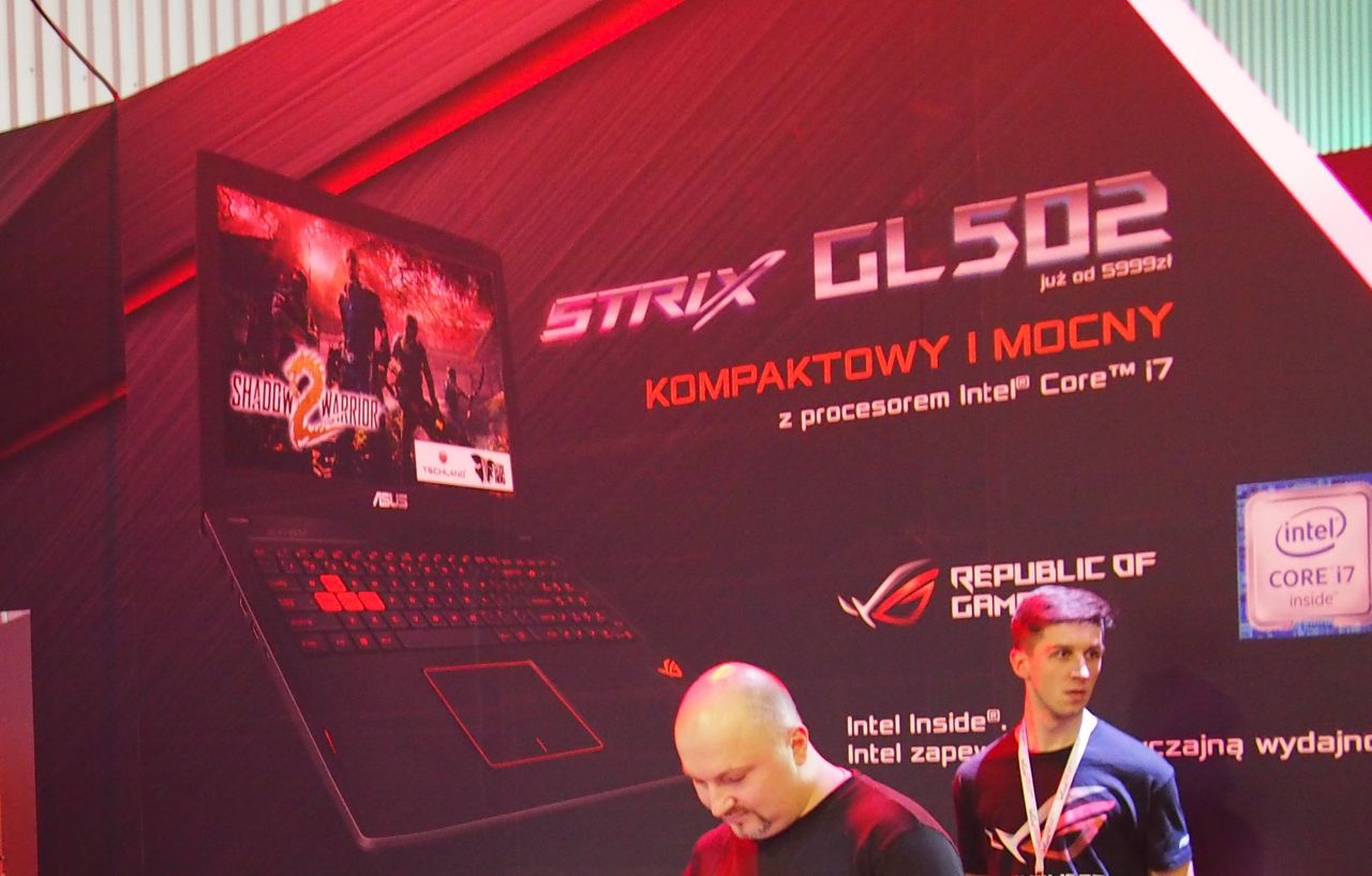 Premiery ASUS-a i wirtualna podróż w czasie na T-Mobile Warsaw Games Week #WGW