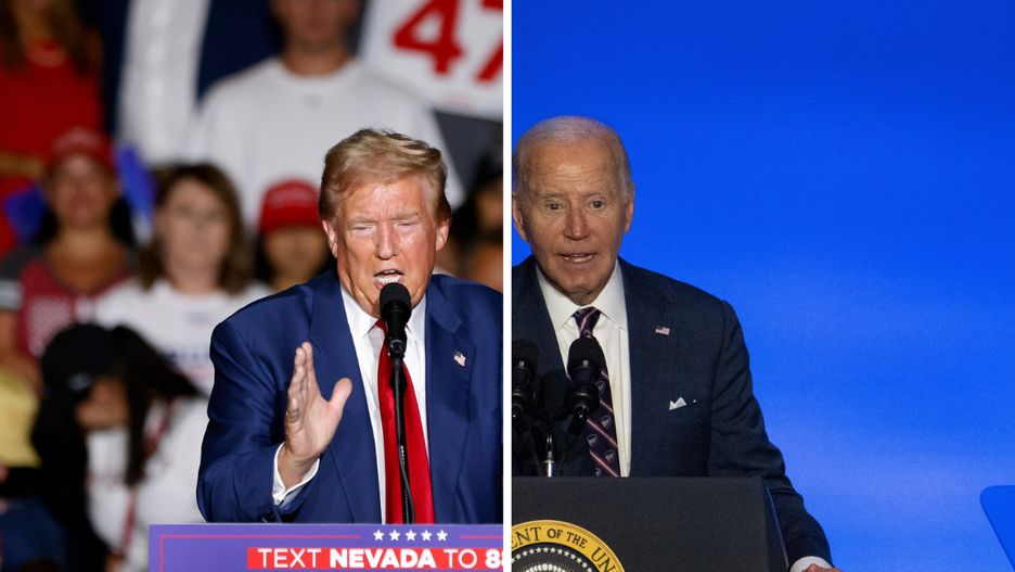 Donald Trump i Joe Biden rozmawiali o próbie zamachu
