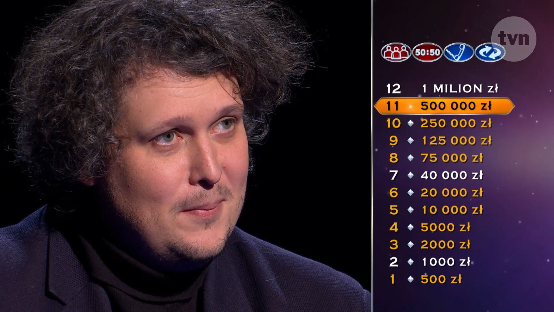 Mateusz Żaboklicki, zwycięzca "Milionerów"