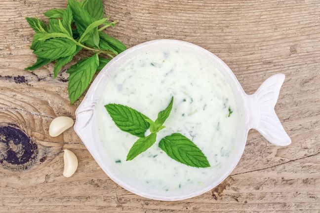 Turecki chłodnik z miętą